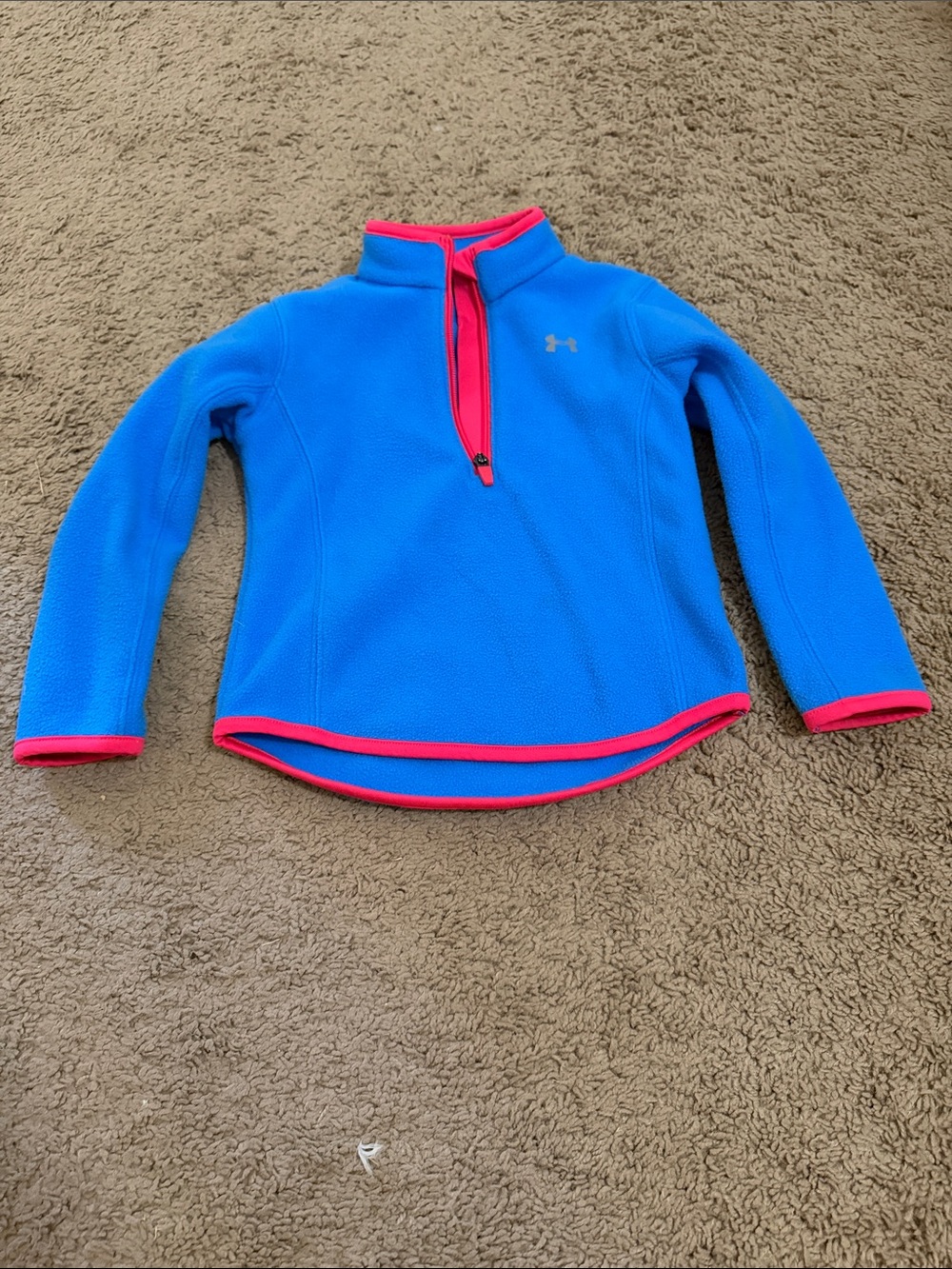 Under Armour Bright Blue quarter zip